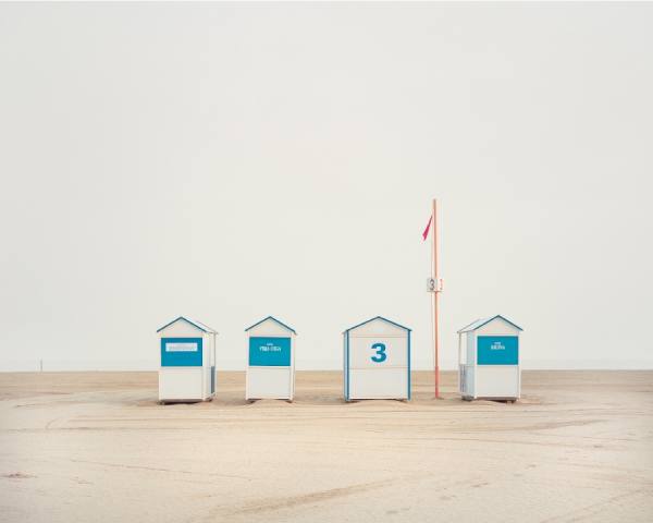 Photograph Akos Major Beach Huts Italy 2013 on One Eyeland